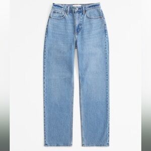High Rise Vintage Straight Jeans - Abercrombie - NWT - 25 Short